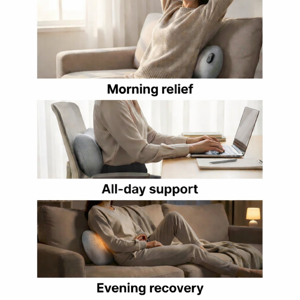 Coreva Comfort Pillow™ | Deep Back Relief