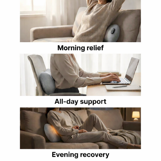 Coreva Comfort Pillow™ | Deep Back Relief